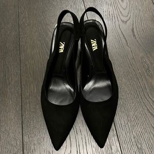 Zara slingback heels